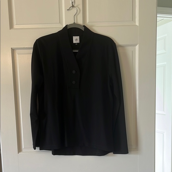 CAbi Black Tunic Top - Picture 3 of 6